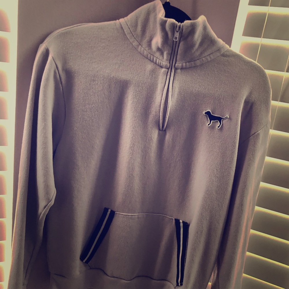 Pink 3/4 zip up jacket